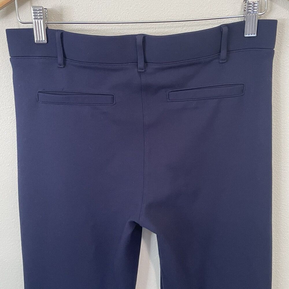 Betabrand Classic Dress Yoga Pants Women’sSize M Navy Blue Ponte Knit Stretch - Picture 6 of 7